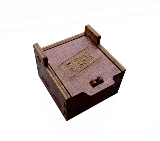 Металлический брелок "Журавль". Златоуст