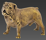 Бронзовая статуэтка «Английский бульдог»